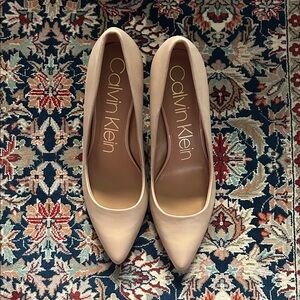 Calvin Klein Kristin Women's Nude Heels